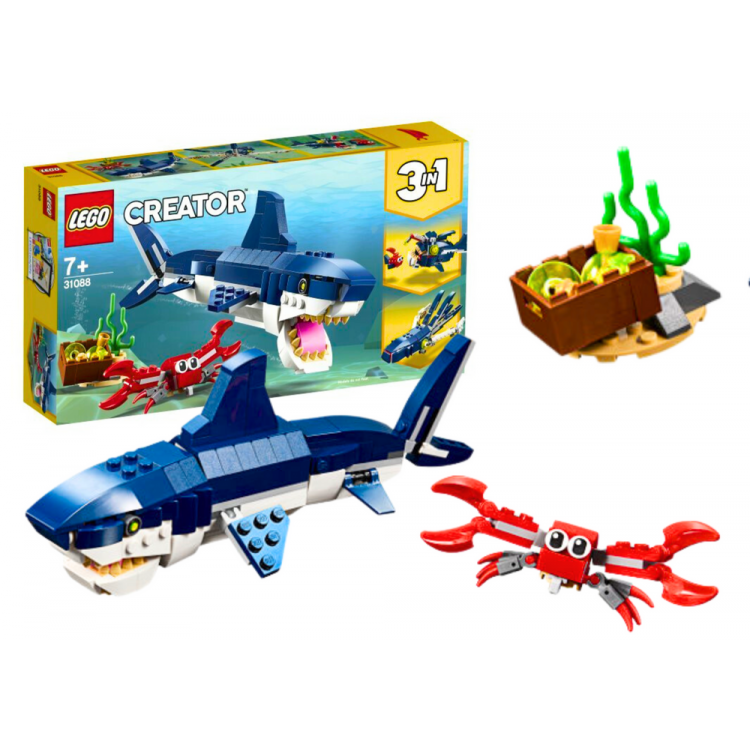 LEGO Creator 3v1 – Morské živočíchy 31088