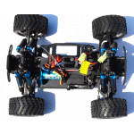 Himoto EXM-16 Brushless 2,4 GHz 1:16 RC RTR Žlto-červený