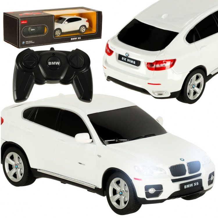 RC auto 1:24 BMW X6 biele