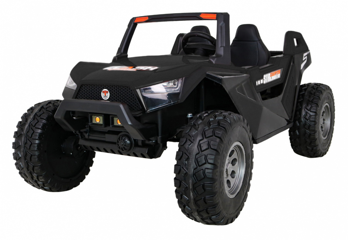 RAMIZ ELEKTRICKÉ AUTÍČKO BUGINA Elektrická bugina ATV Clash 4x4 Buggy čierna 4x45W, 2 x 12V/7Ah, 2023